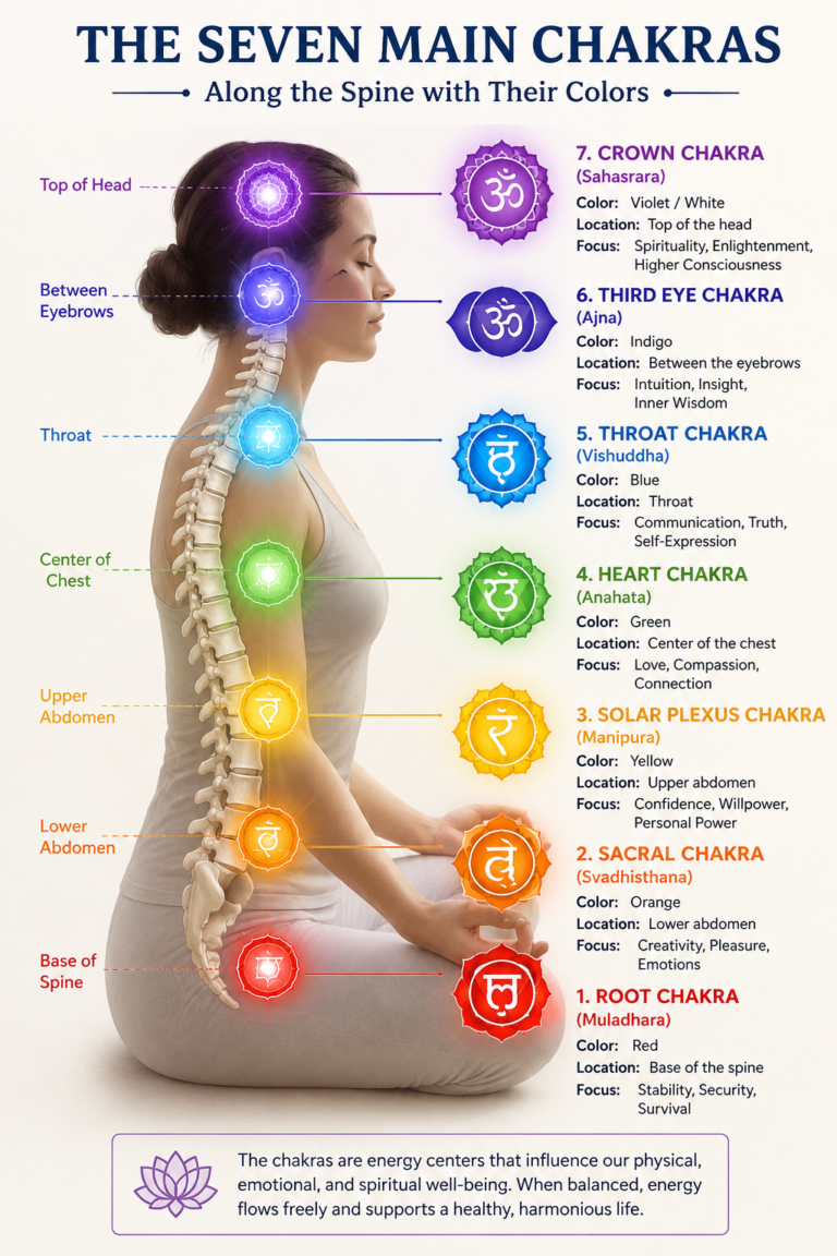 7 main chakra