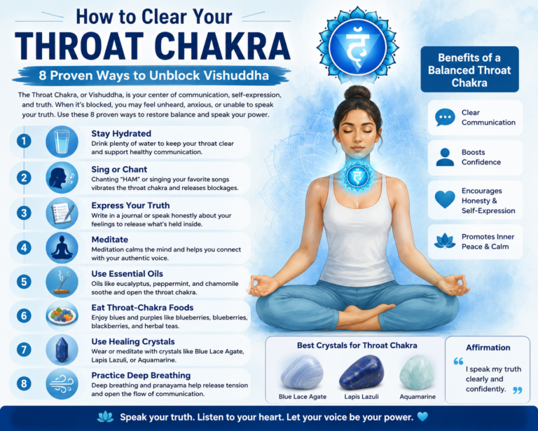 How to Clear Your Throat Chakra 8 Proven Ways to Unblock Vishuddha