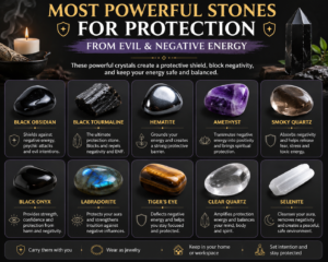 Most Powerful Stones for Protection from Evil & Negative Energy